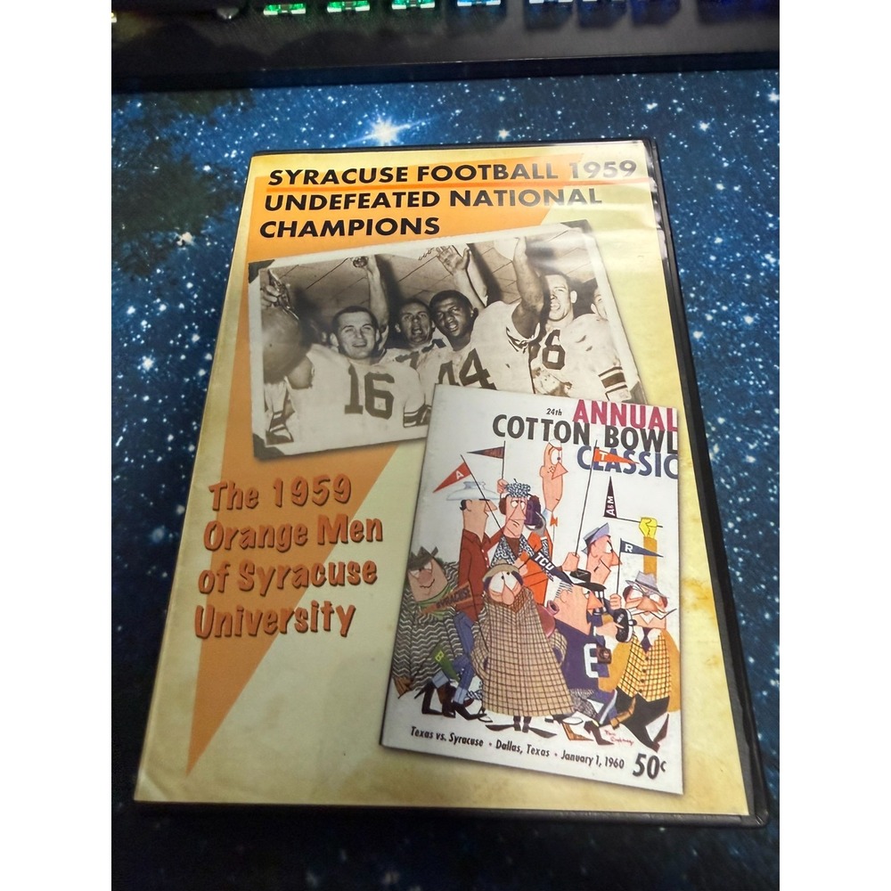 "Syracuse Football: 1959 Undefeated National Champions" DVD!